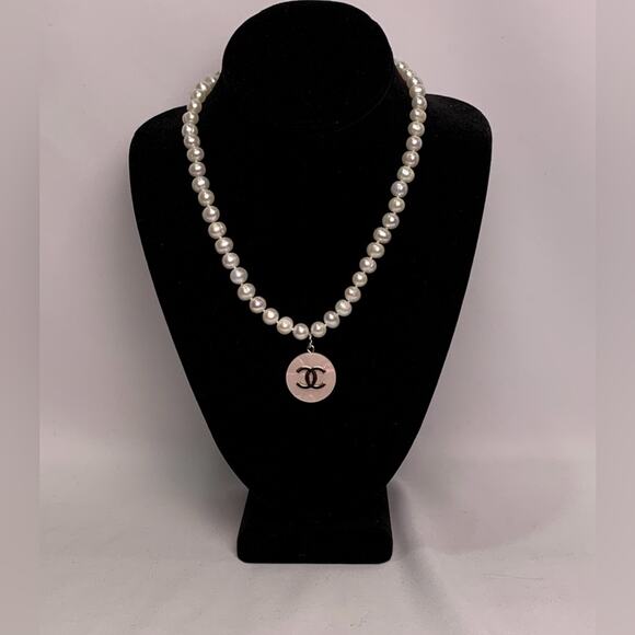 EFFY Cultured Freshwater Pearl 18" Necklace Chanel - Picture 1 of 10